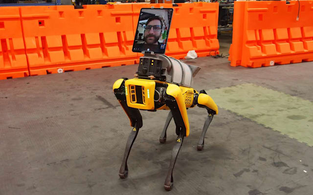 Boston Dynamics’ robot dog is chipping in to help COVID-19 patients