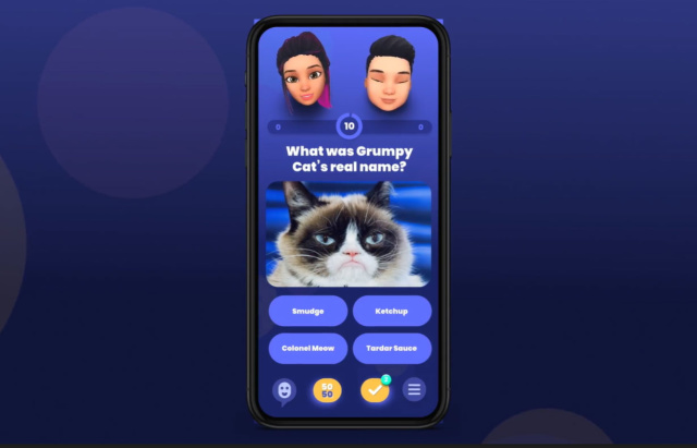 The QuizUp team is back with a battle royale trivia game