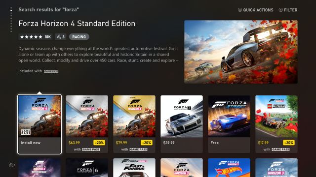 Microsoft redesigned the Xbox store ahead of Series X debut