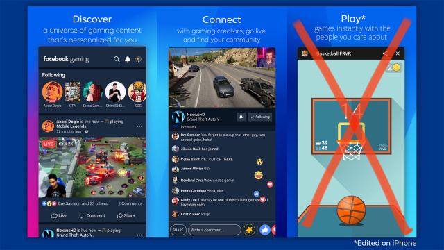 Facebook slams Apple's restrictive policies as its gaming app arrives on iOS