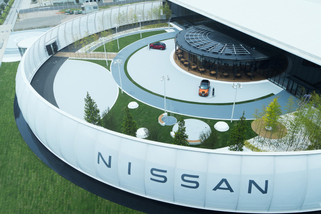 Your EV's electricity can pay for parking at Nissan's new exhibition