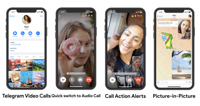 Telegram's one-on-one video calls are live on Android and iOS